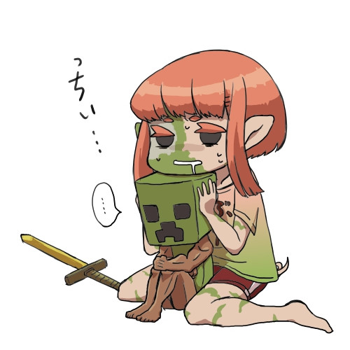ゾンビピッグマンと ニコニコ静画 イラスト