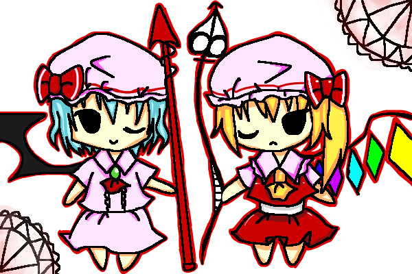 フラン レミリア 乃亜 さんのイラスト ニコニコ静画 イラスト