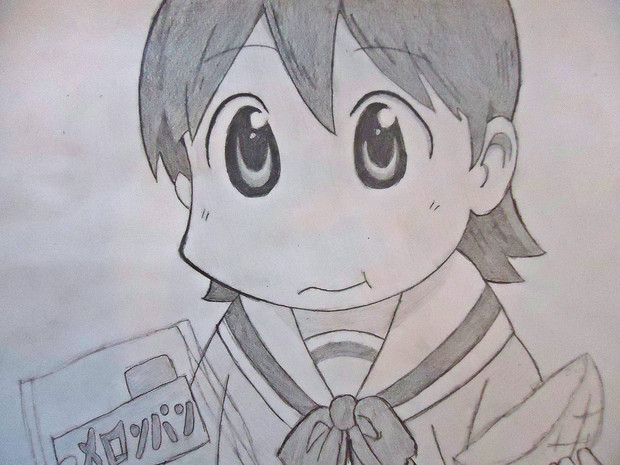 アニメ 日常 相生祐子 ゆっこ がメロンパンを食す ニコニコ静画 イラスト