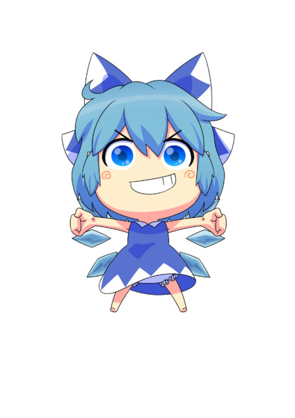 東方ちびキャラ チルノ Zanma さんのイラスト ニコニコ静画 イラスト