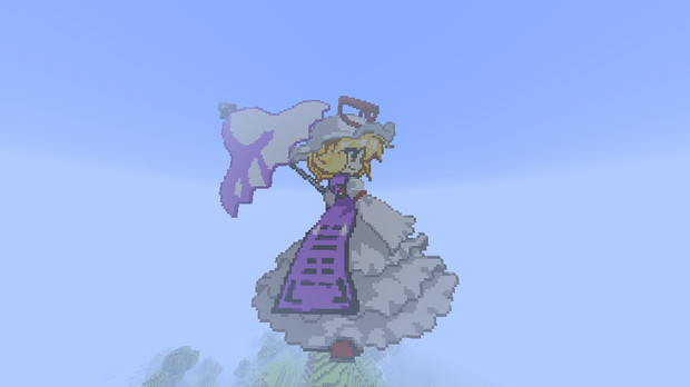 クリエイティブで マイクラ 八雲 紫 ドット絵 まっつぁん さんのイラスト ニコニコ静画 イラスト