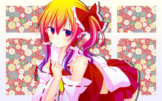 サイドポニーれいむ みくす さんのイラスト ニコニコ静画 イラスト