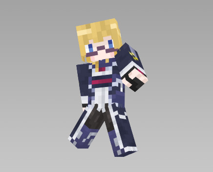 Minecraft アデーレ バルフェットのスキン作ってみた サガス さんのイラスト ニコニコ静画 イラスト
