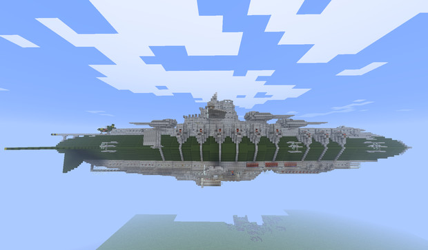 Minecraft 試製航空戦艦