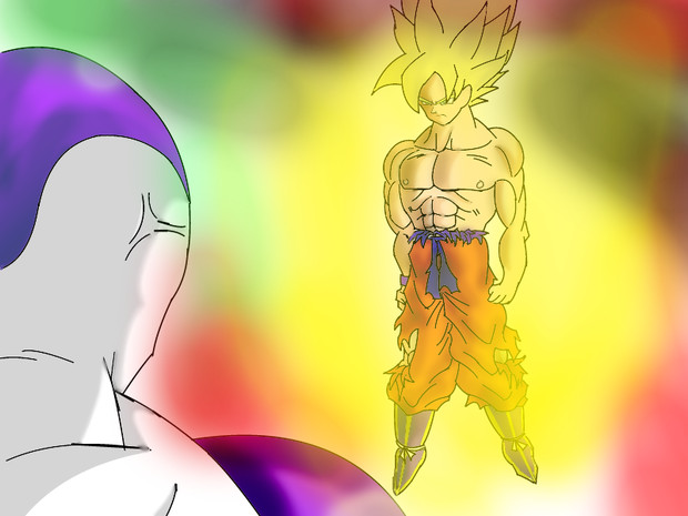 悟空vsフリーザ マウス プロト さんのイラスト ニコニコ静画 イラスト