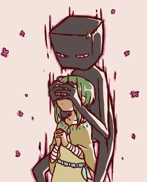 エンダーマン 少女 ニコニコ静画 イラスト