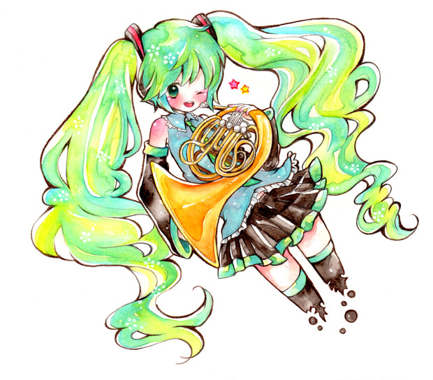 ミクさん たゆ さんのイラスト ニコニコ静画 イラスト