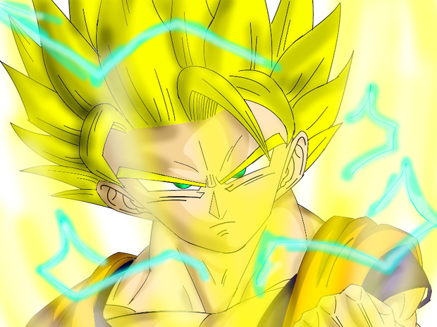 アルティメットブラスト風の超２悟空 マウス プロト さんのイラスト ニコニコ静画 イラスト