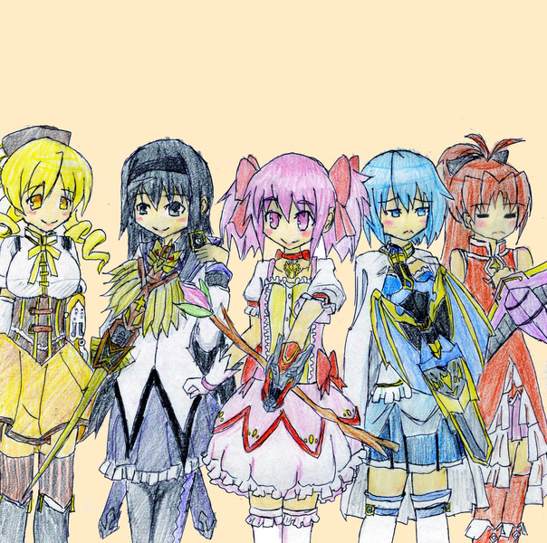 魔法少女まどか マギカ 仮面ライダー龍騎 Pokelove さんのイラスト ニコニコ静画 イラスト