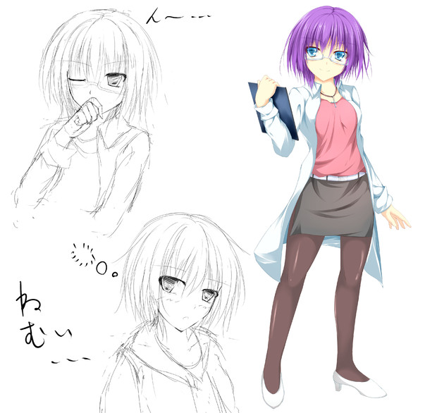 女医 ニコニコ静画 イラスト