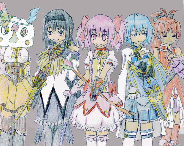 まどマギ 龍騎 Pokelove さんのイラスト ニコニコ静画 イラスト