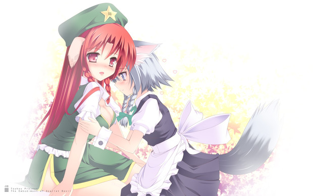 咲夜と美鈴 夏宮ゆず さんのイラスト ニコニコ静画 イラスト