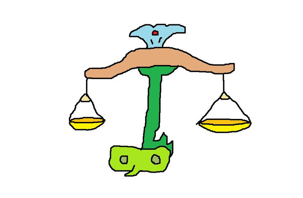 素材デス 天秤フォーム レレステ さんのイラスト ニコニコ静画 イラスト