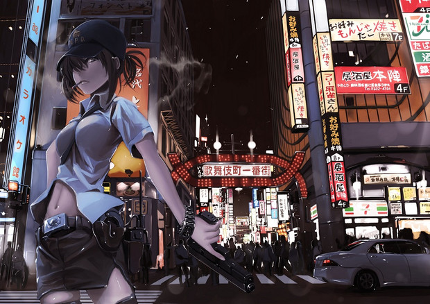 歌舞伎町 ニコニコ静画 イラスト