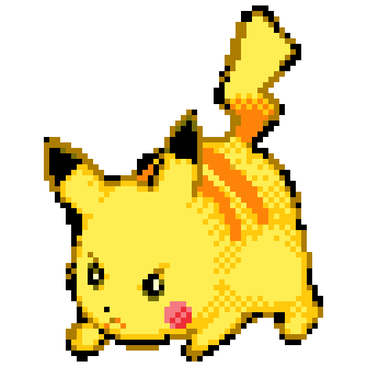 ドット絵ピカチュウ 渡辺 深 さんのイラスト ニコニコ静画 イラスト