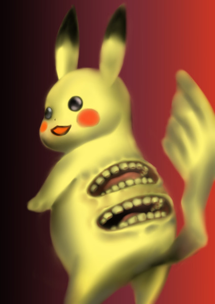 ピカチュウの背中の模様ってさ Warusasu さんのイラスト ニコニコ静画 イラスト