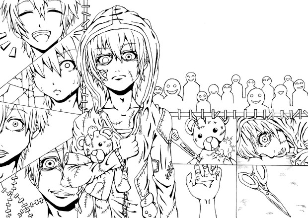 イメージイラスト 東京テディベア ペン入れ なべっち さんのイラスト ニコニコ静画 イラスト