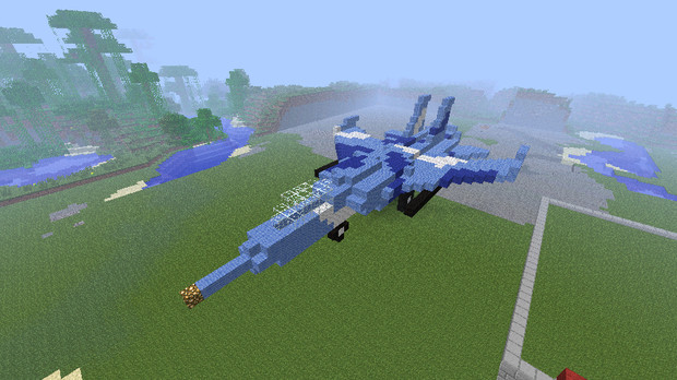 Minecraft 戦闘機 ニコニコ静画 イラスト