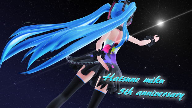 初音ミク5周年！