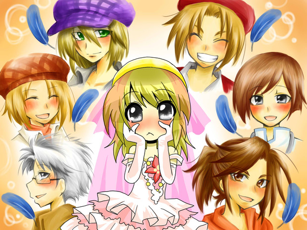 牧場物語 候補いろいろ ふたごの村 しろo さんのイラスト ニコニコ静画 イラスト