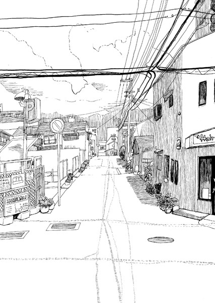 風景写真の模写 倉さん さんのイラスト ニコニコ静画 イラスト