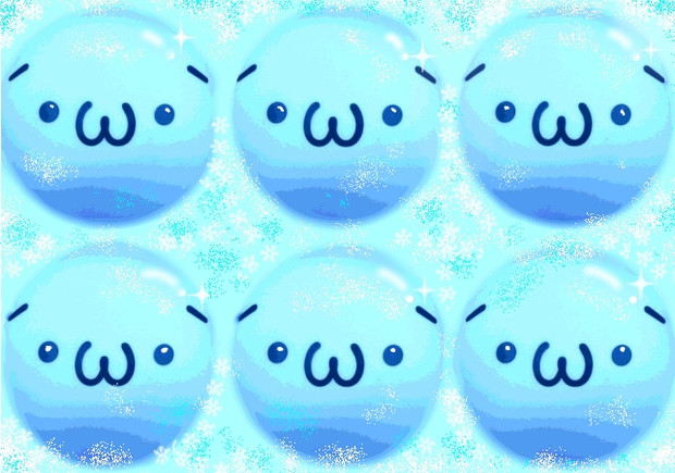 ひんやり 残暑用 ニコニコ静画 イラスト