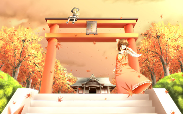 紅葉散るはプポポポポン 塩キャベッ 終 さんのイラスト ニコニコ静画 イラスト