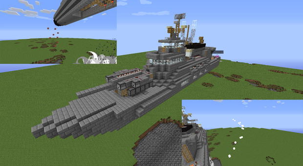 Minecraft 機動魚雷搭載テスト Mobuszero さんのイラスト ニコニコ静画 イラスト