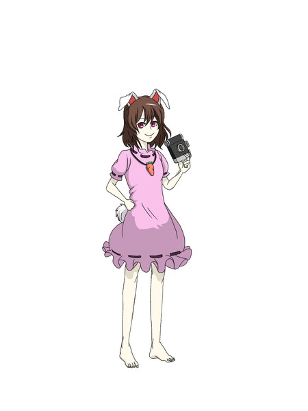 てゐ立ち絵 紙様 さんのイラスト ニコニコ静画 イラスト