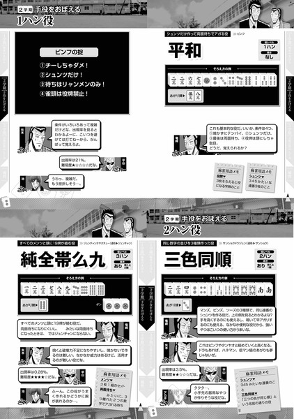 ピンフ 純チャン 三色同順 アカギ 入門の闘牌 より ニコニコ静画イベント公式 さんのイラスト ニコニコ静画 イラスト