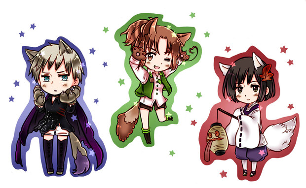 枢軸ガールズでハロウィン Nagi さんのイラスト ニコニコ静画 イラスト