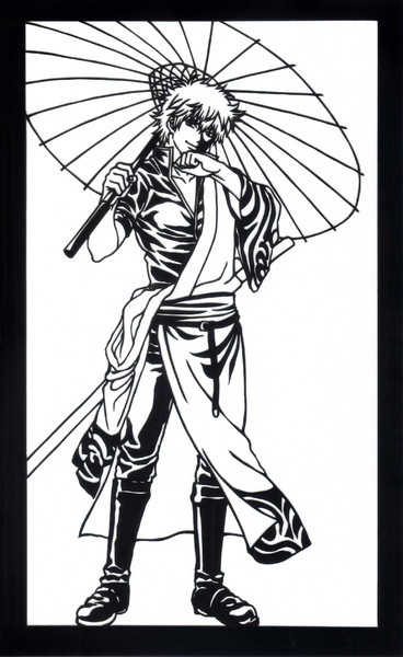 銀魂 ウエハースのやつで銀さん 切り絵 お母ちゃん さんのイラスト ニコニコ静画 イラスト