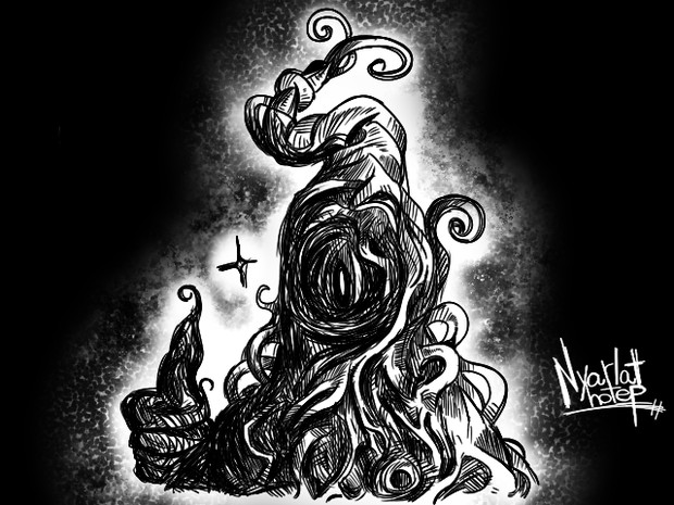 ニャルラトテップ ニコニコ静画 イラスト