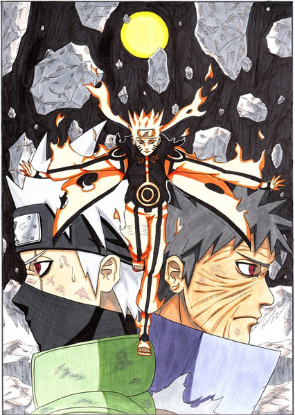 Naruto 第四次忍界大戦佳境突入記念作品 ニコニコ静画 イラスト