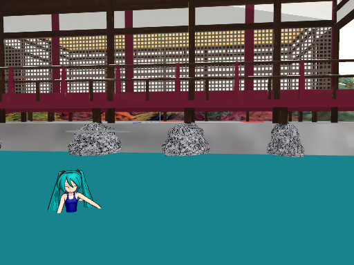 【MMD】京都旅行【MikuMikuDance】　金閣寺編