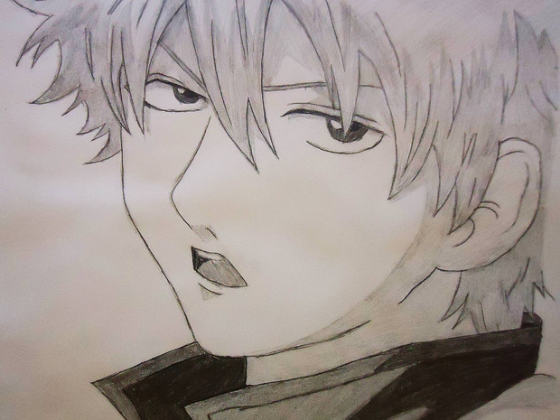 銀魂 坂田銀時を描いてみた ニコニコ静画 イラスト