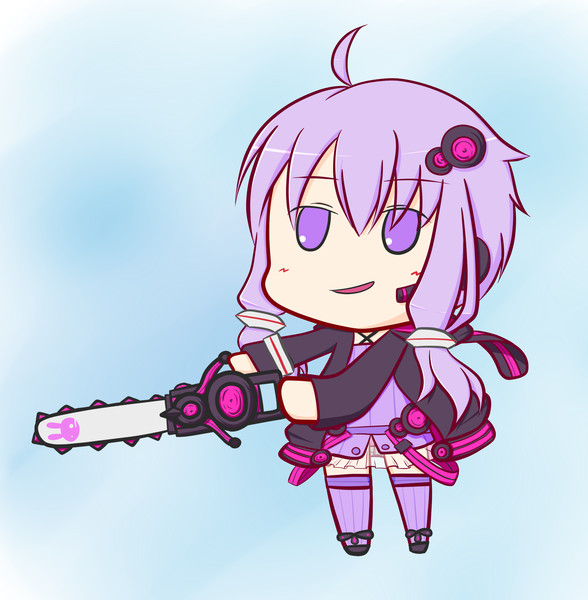 チェーンソーなゆかりん 架染 色 さんのイラスト ニコニコ静画 イラスト
