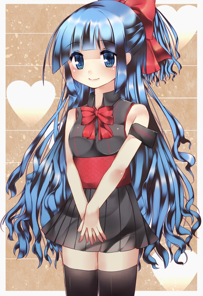 青髪むすめええええええ ふきん さんのイラスト ニコニコ静画 イラスト