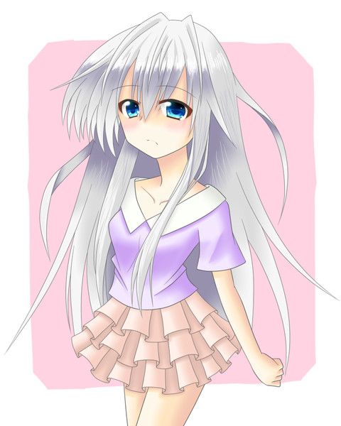 白髪っ娘 牧野悠 さんのイラスト ニコニコ静画 イラスト