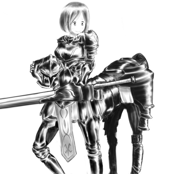 フルプレートアーマー ニコニコ静画 イラスト