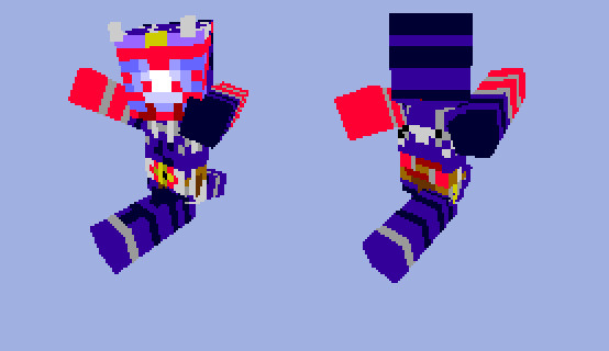 Minecraft 仮面ライダー響鬼 スキン ちゃりんこ さんのイラスト ニコニコ静画 イラスト
