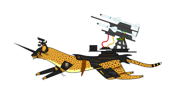 家庭用、動物兵器 [チーター102.A726] / メビウス さんのイラスト ニコニコ静画 (イラスト)