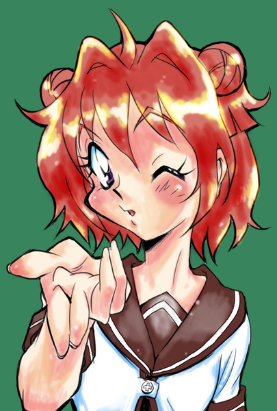 絵柄でお題ったー で 赤座あかり さんのイラスト ニコニコ静画 イラスト