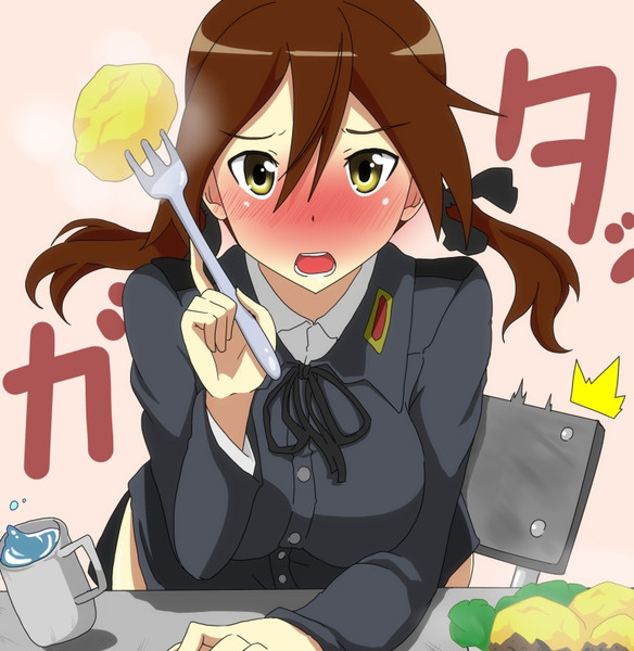 あーん させろっ 何うどん さんのイラスト ニコニコ静画 イラスト
