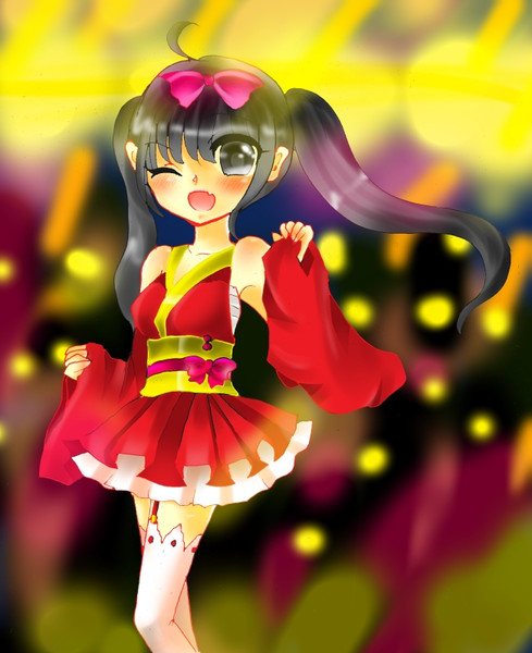代理ちゃんとお祭りに行った 課金 さんのイラスト ニコニコ静画 イラスト