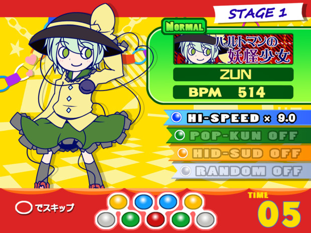 ポップン ニコニコ静画 イラスト