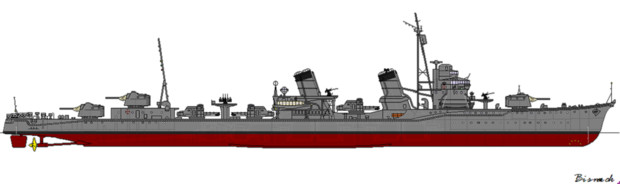 艦隊型駆逐艦らしき何か　素組み