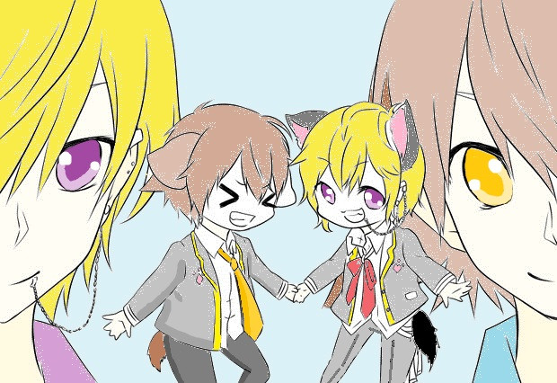 96猫さんとコゲ犬さん 楓馬 さんのイラスト ニコニコ静画 イラスト