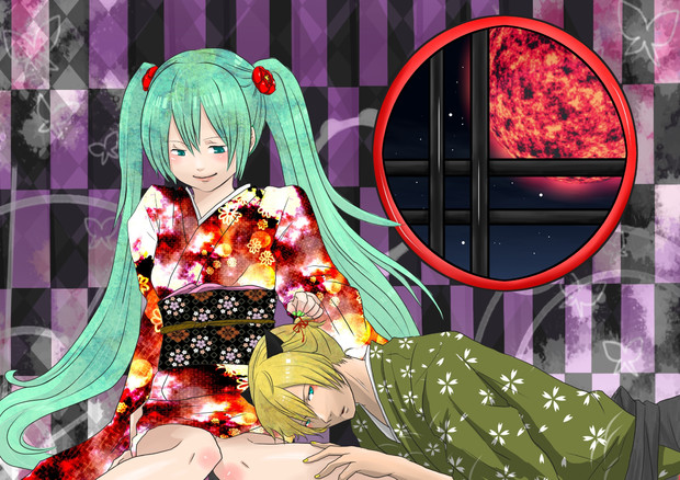 或る化け猫の恋物語 Ksgtru さんのイラスト ニコニコ静画 イラスト
