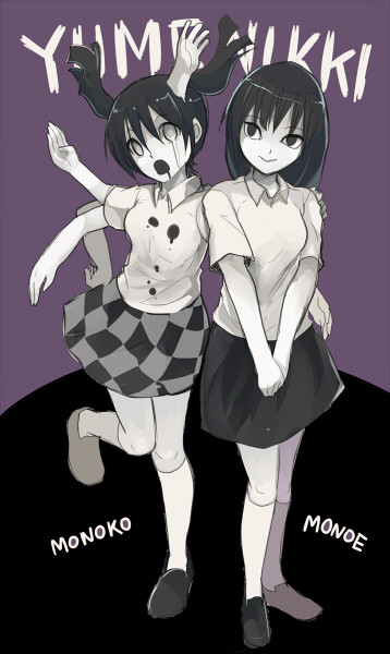 モノ江さんとモノ子 晴十ナツメグ さんのイラスト ニコニコ静画 イラスト